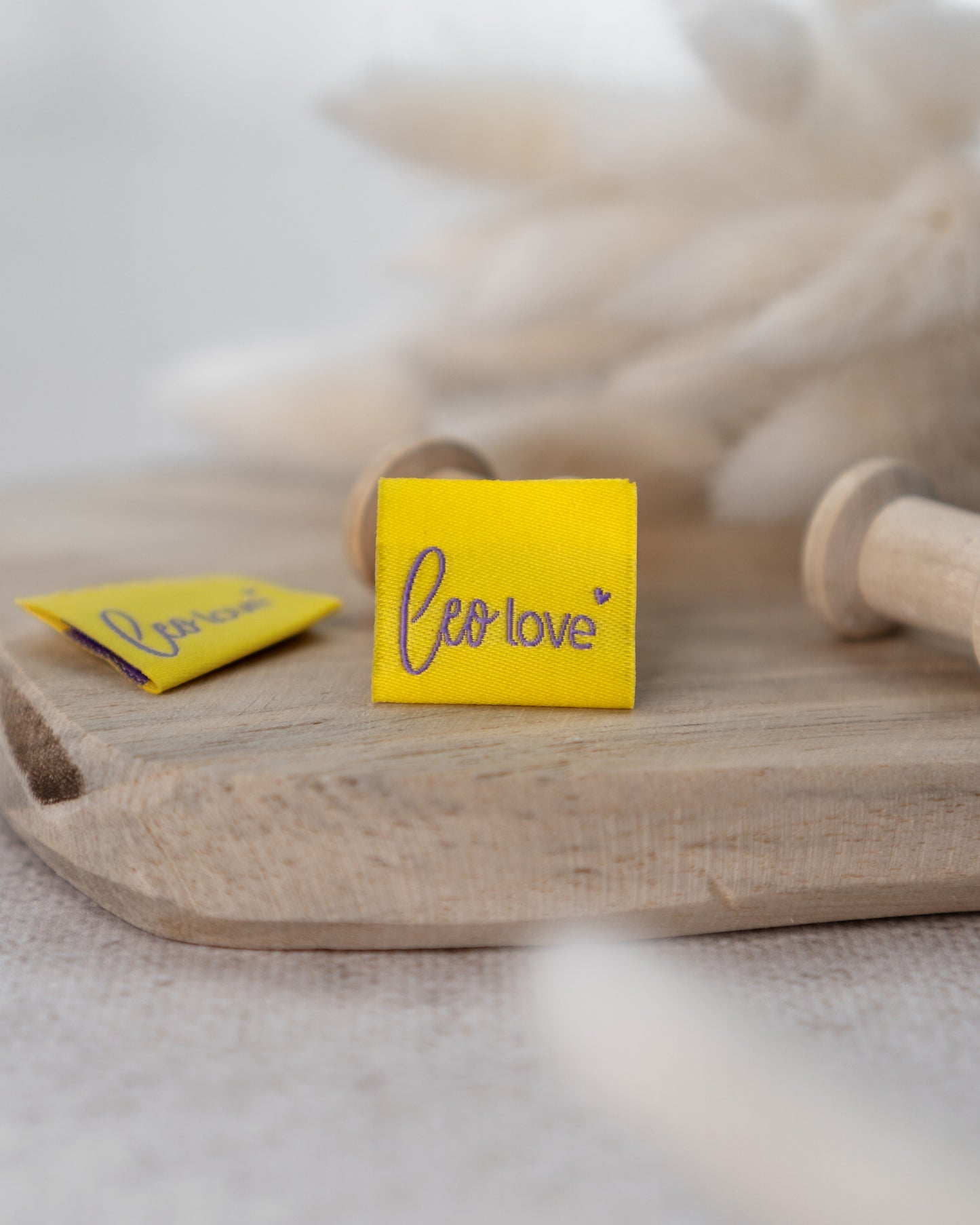 Leolove gelb - Web Label