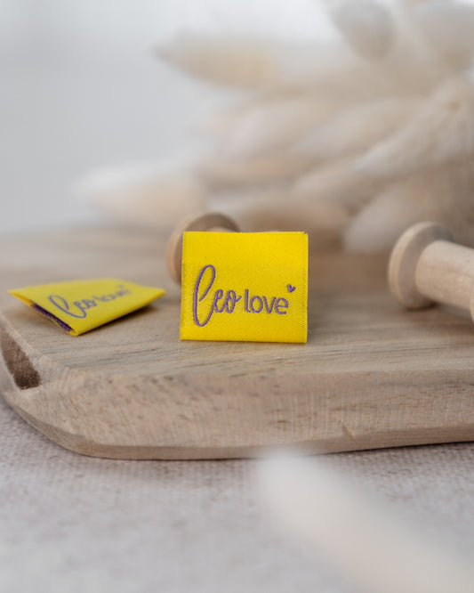 Leolove gelb - Web Label