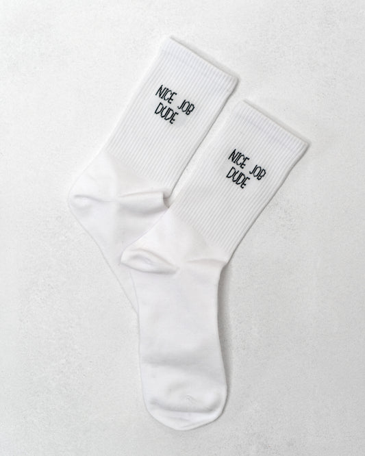 Männer Socken - Nice Job Dude