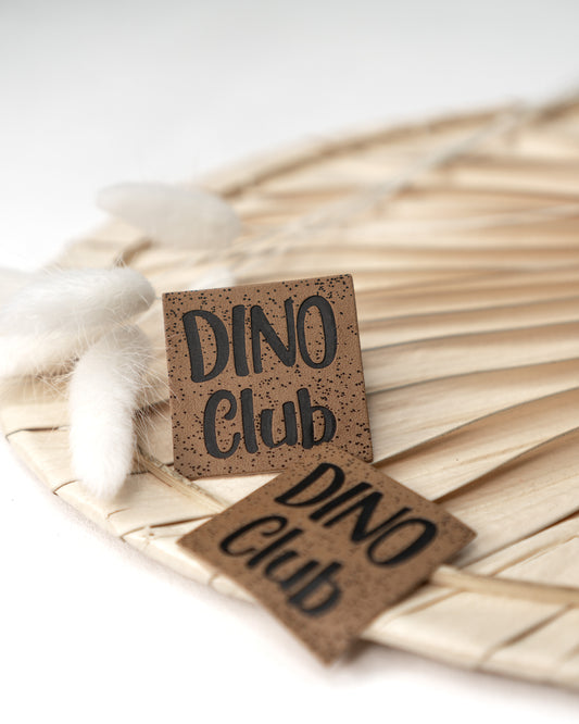 Dino Club - Kunstleder Label