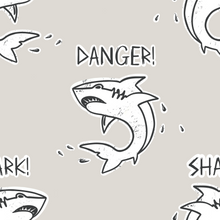 Lade das Bild in den Galerie-Viewer, Shark Danger - French Terry

