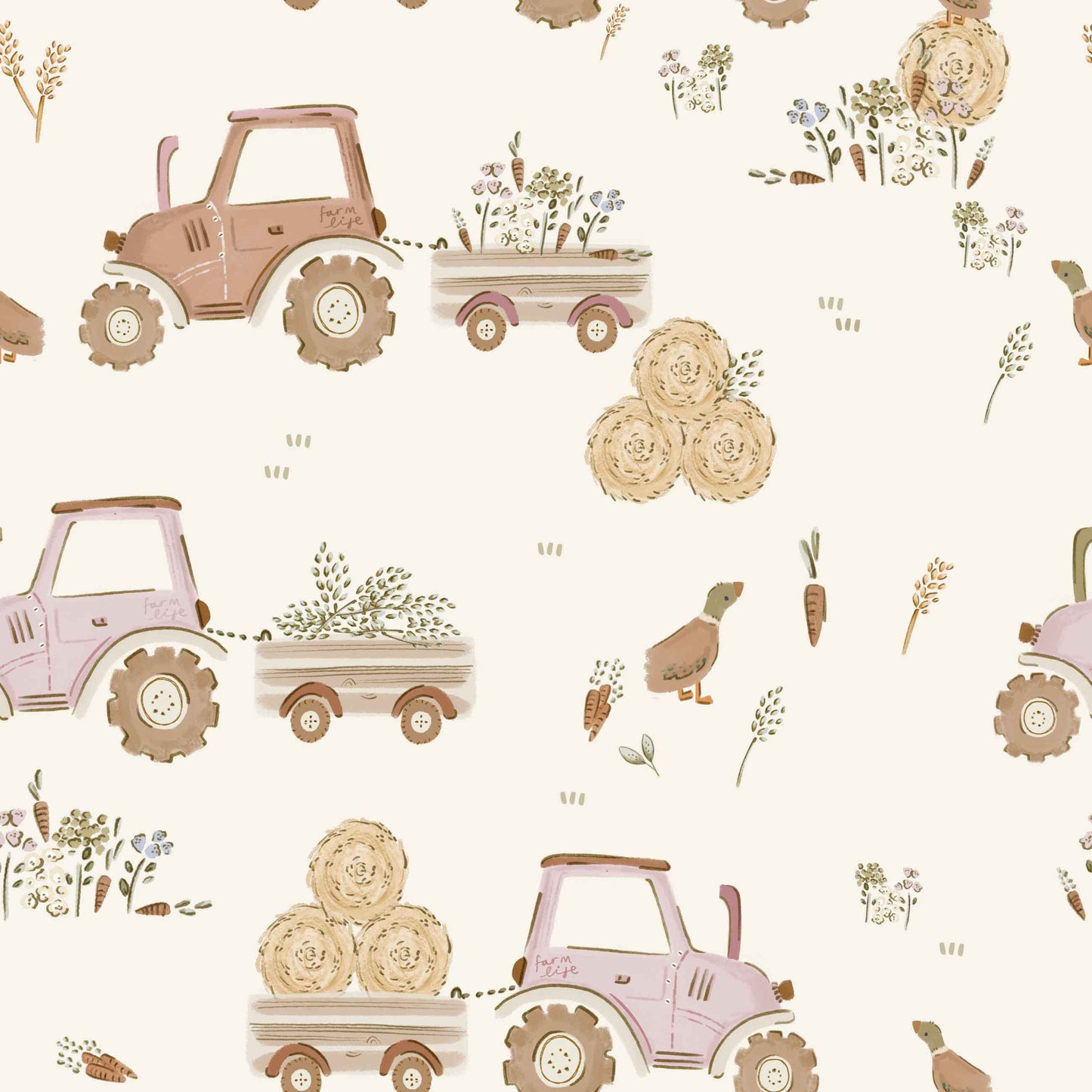 Traktor & Enten vintage - Jersey