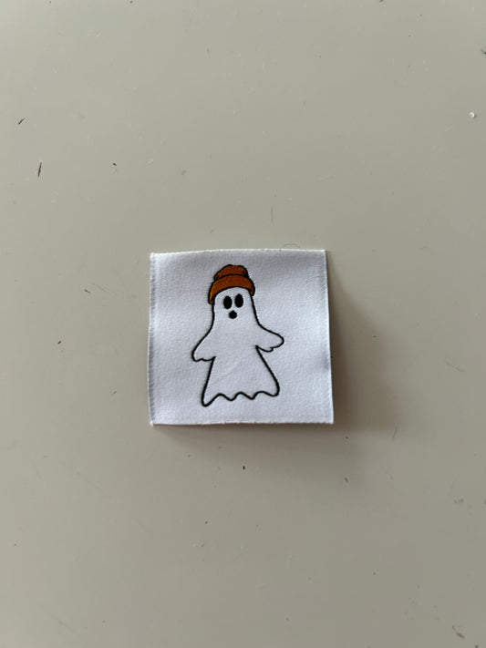 Geist mit Mütze - Web Label