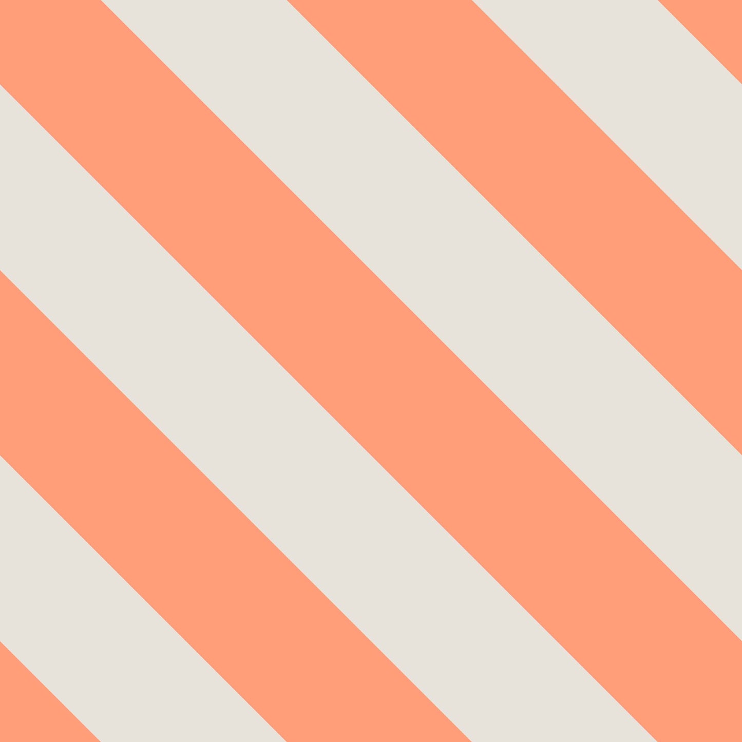 Diagonal Stripes cream/peach - Jersey