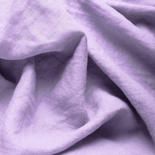Leinen pastel lila