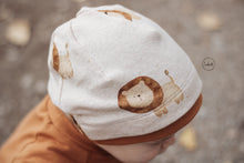 Lade das Bild in den Galerie-Viewer, Boho Löwe - Rib Jersey ecru meliert
