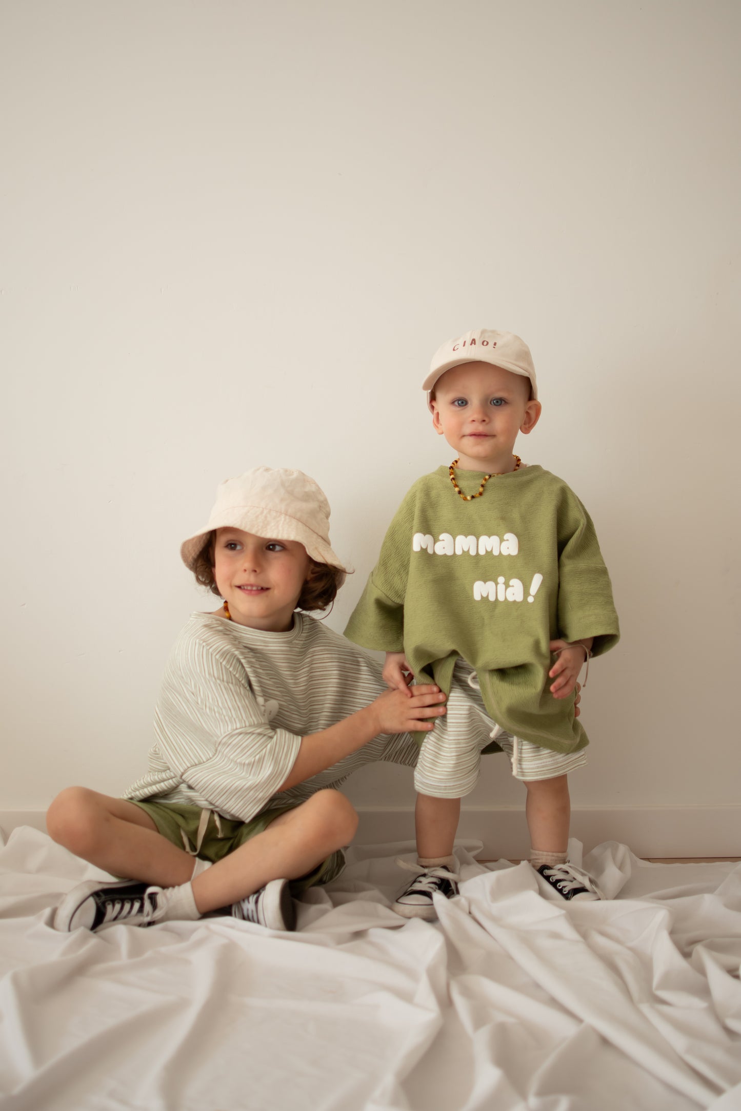 mamma mia! - Puff Transfer Bügelbild