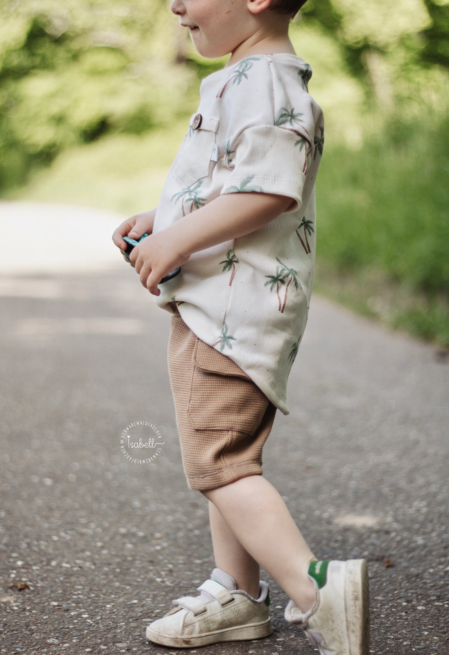 Palmen creme - Rib Jersey