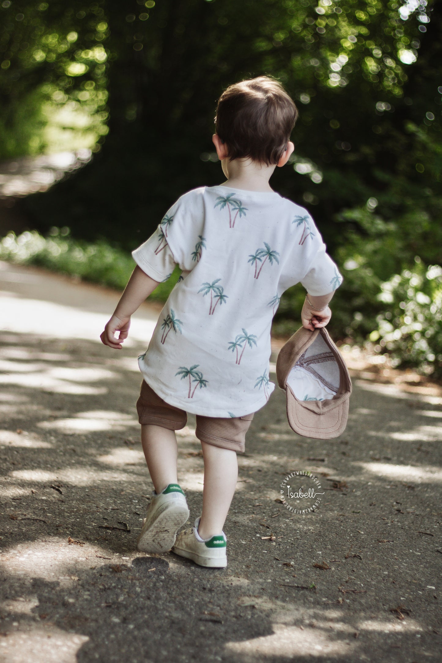 Palmen creme - Rib Jersey