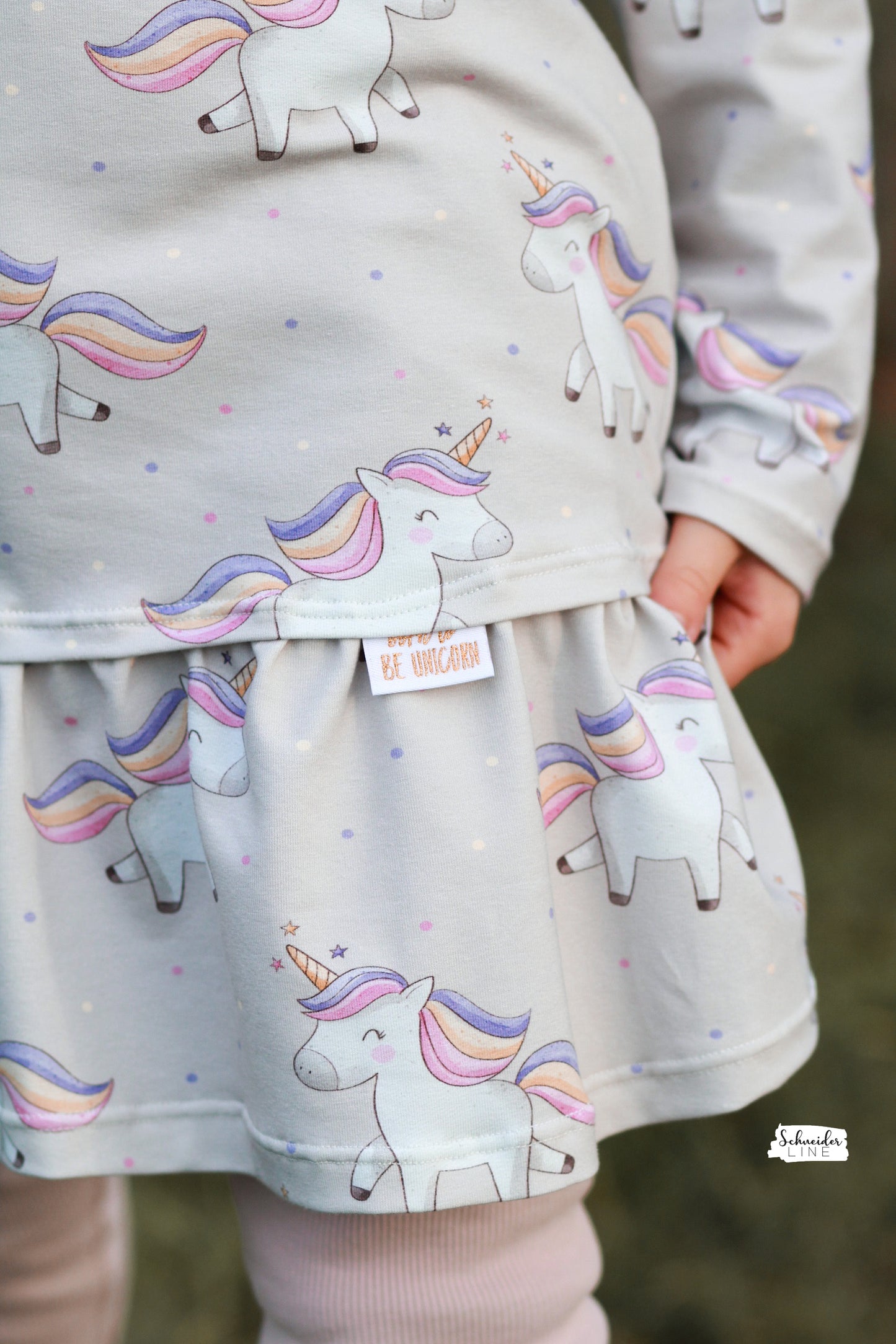 Einhorn mit Regenbogenmähne - Jersey