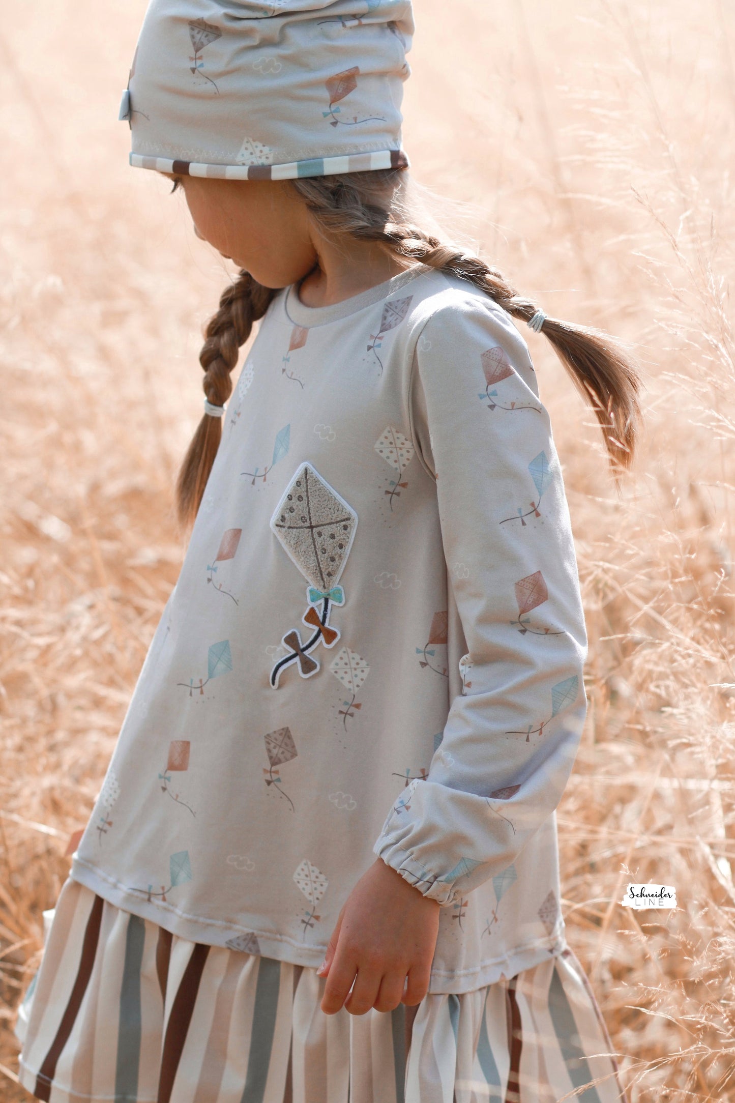 Mini Fly a kite beige - Jersey