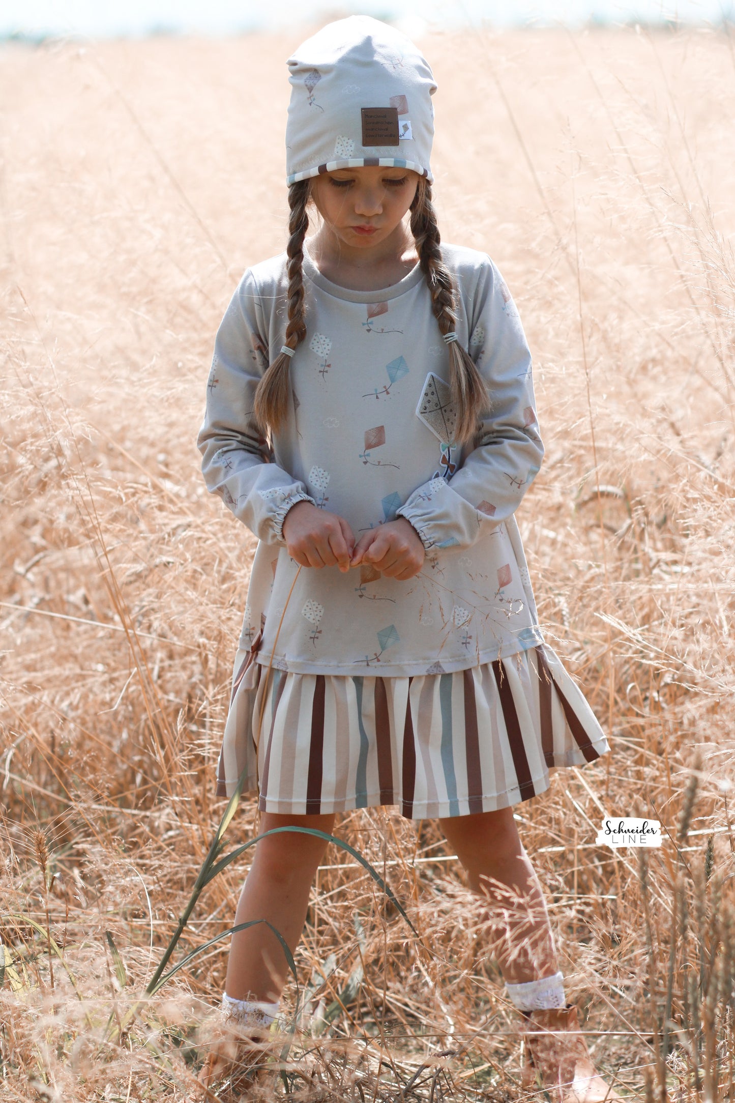 Mini Fly a kite beige - Jersey