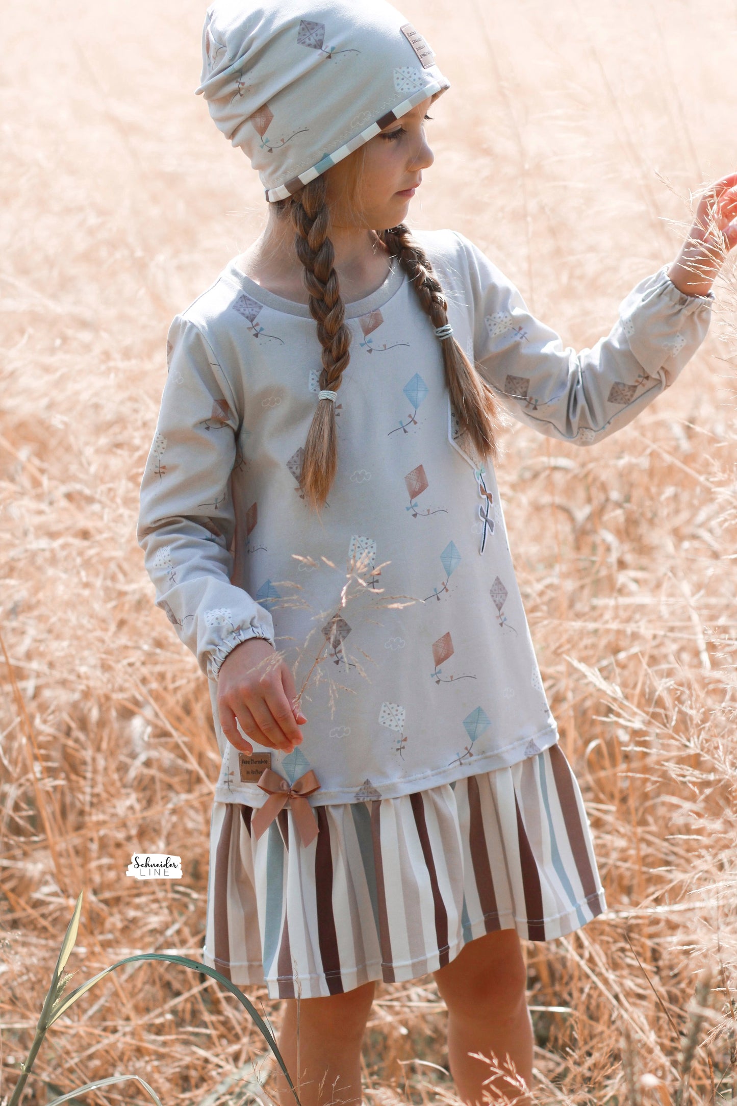 Mini Fly a kite beige - Jersey