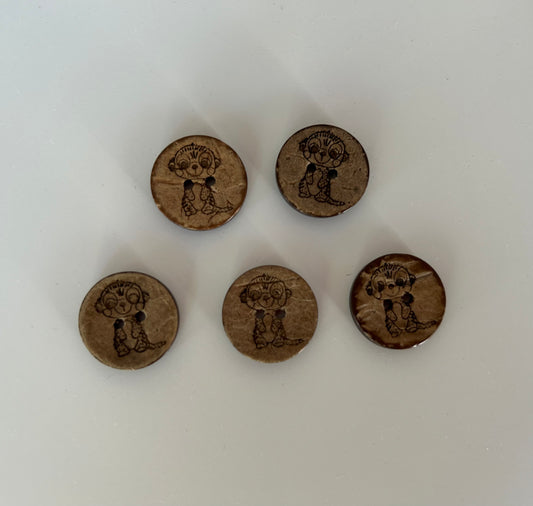 Knopf Erdmännchen