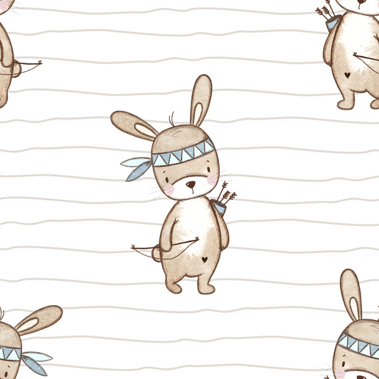 Boho Hase - Rib Jersey