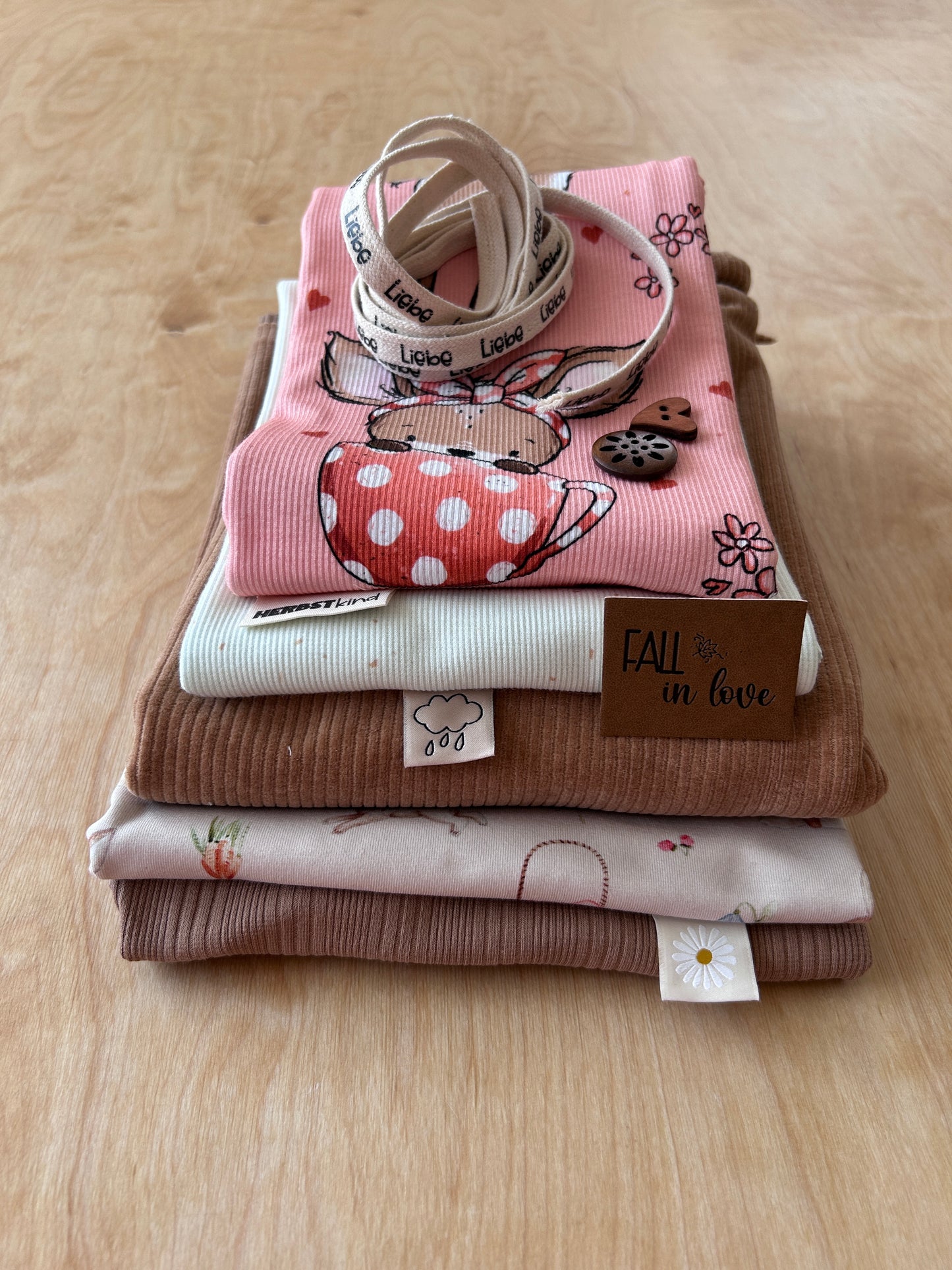 Happy StoffPaket - Rehlina Mädchen