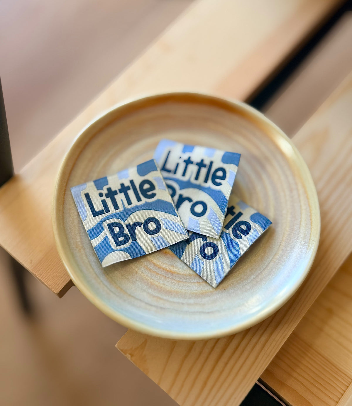Little Bro - Web Label - 4x4cm