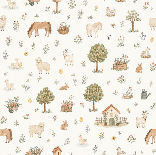Bauernhof scandi - French Terry x Atelier DreiFaden