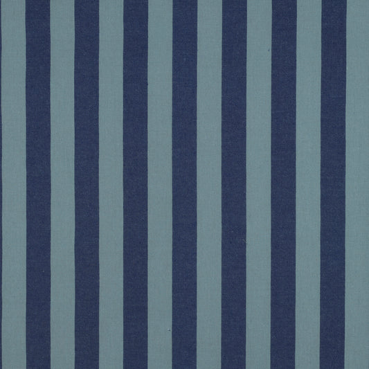 Baumwolle GARNGEFÄRBTE STREIFEN - Blau/Grün