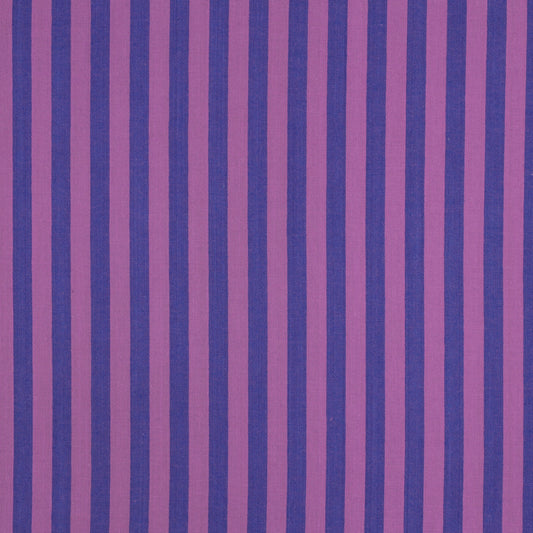 Baumwolle GARNGEFÄRBTE STREIFEN - Lila/Violett