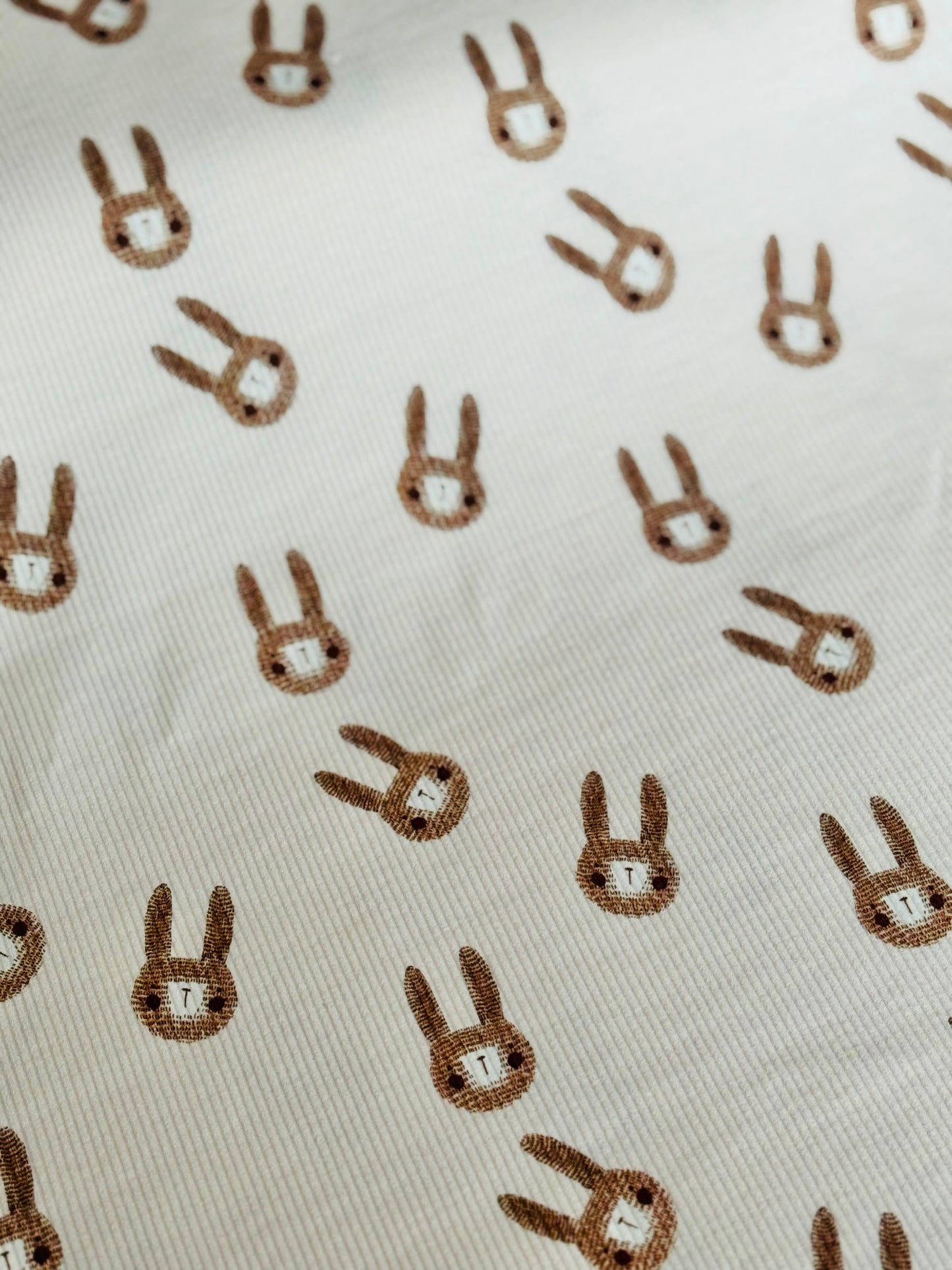 Rabbit  beige - Rib Jersey