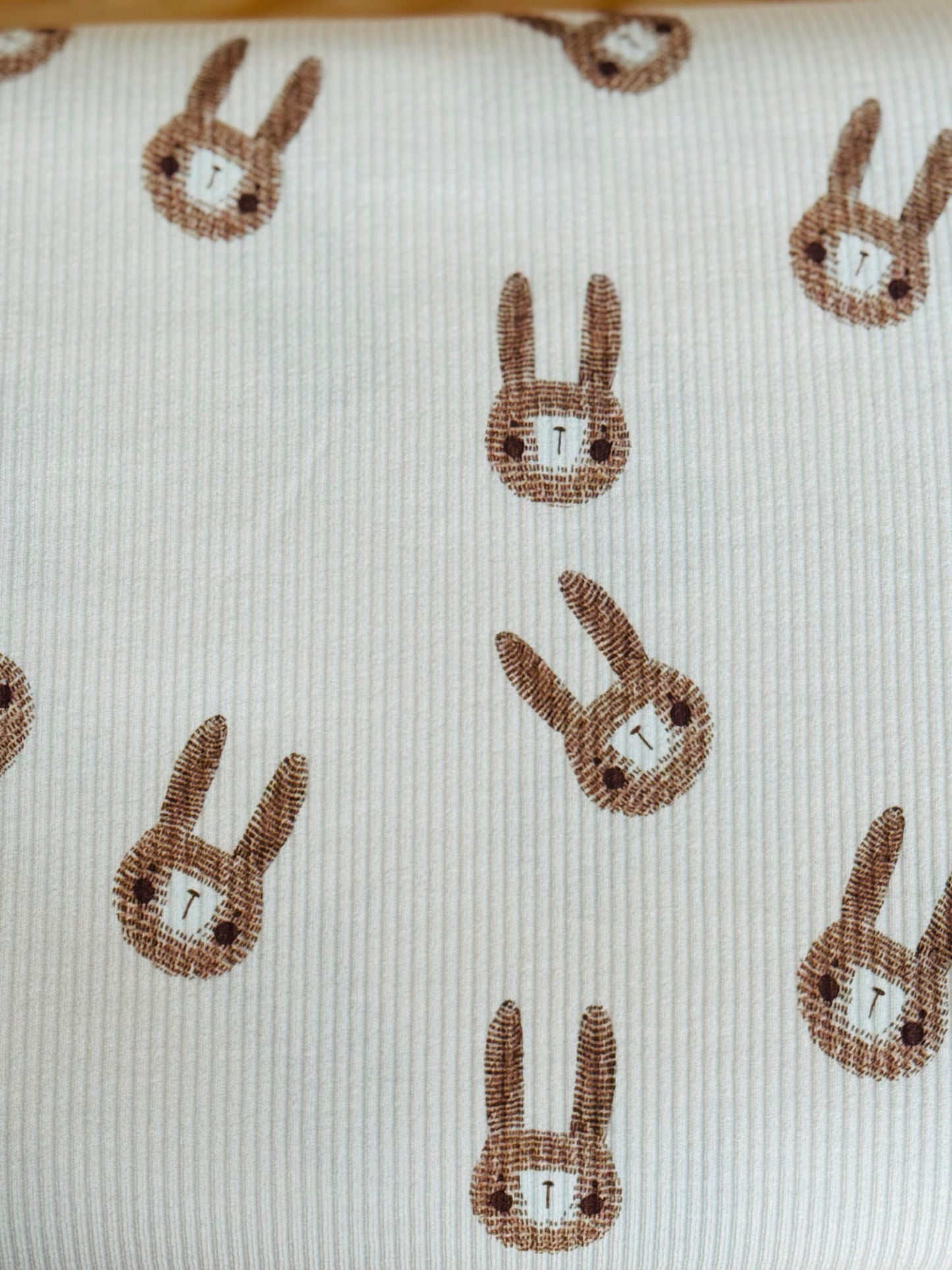 Rabbit  beige - Rib Jersey
