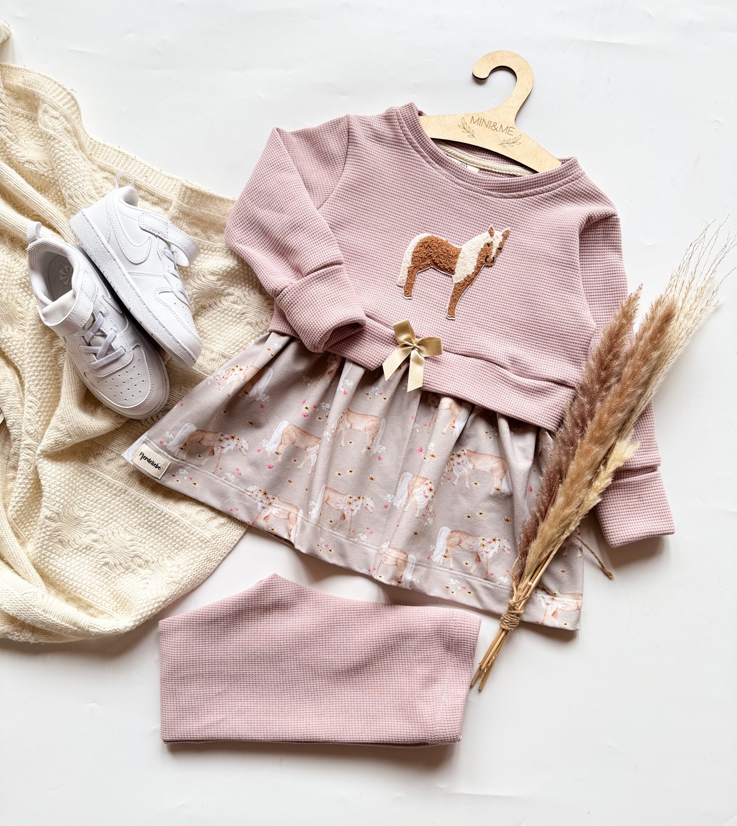 Haflinger Pferd beige - Jersey