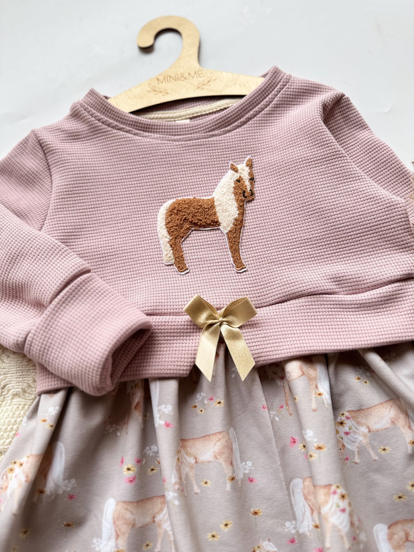 Haflinger Pferd - Chenille Patch