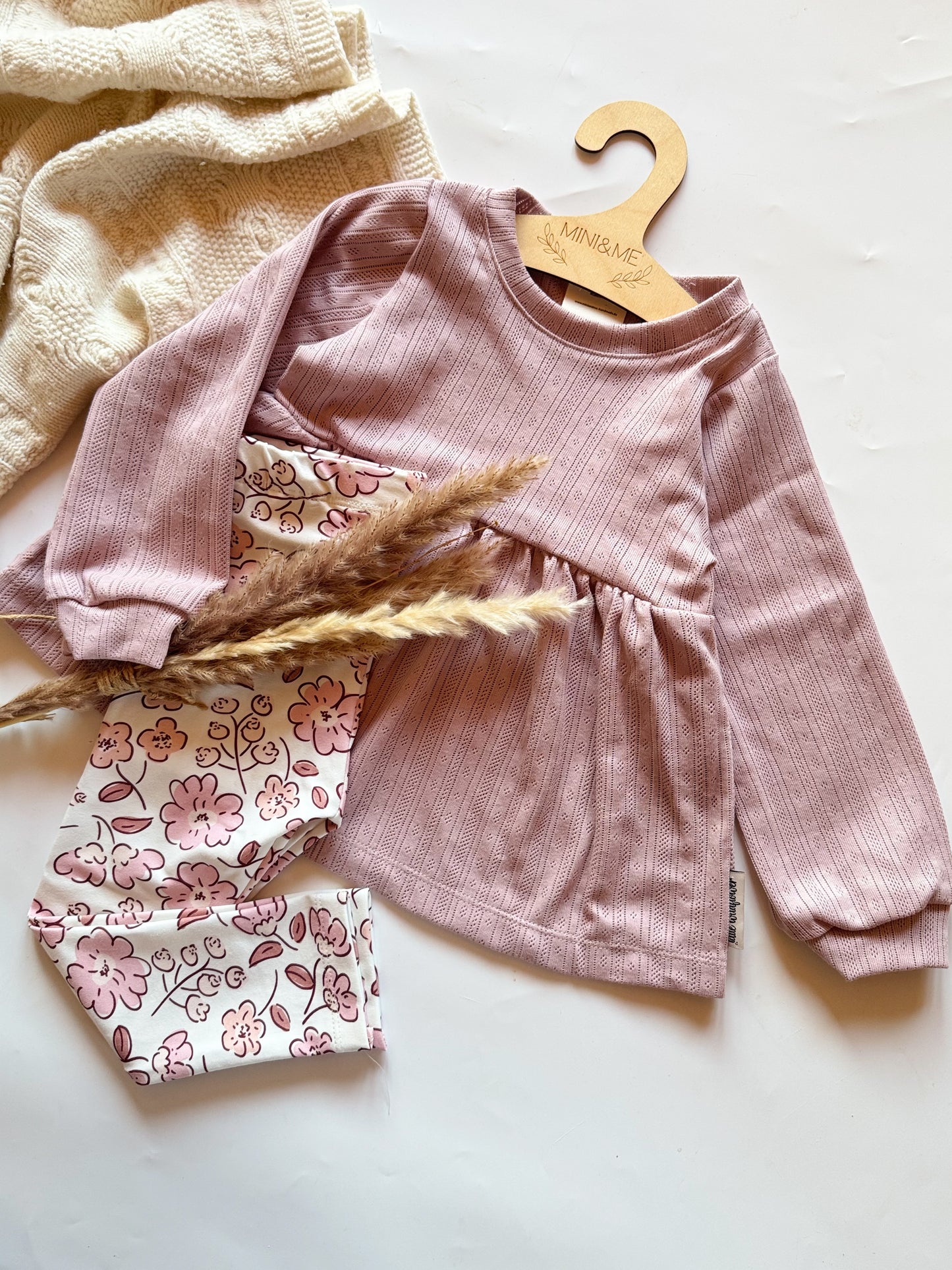 Fresh Flowers old rose - Jersey