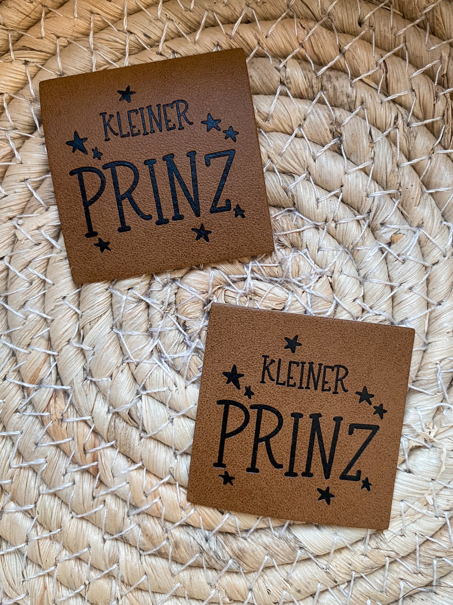 kleiner Prinz - Kunstleder Label