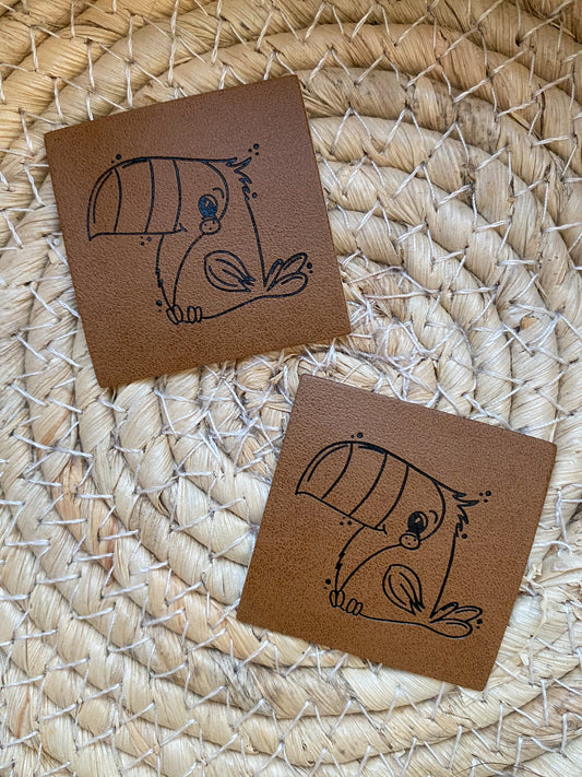 Tucan - Kunstleder Label