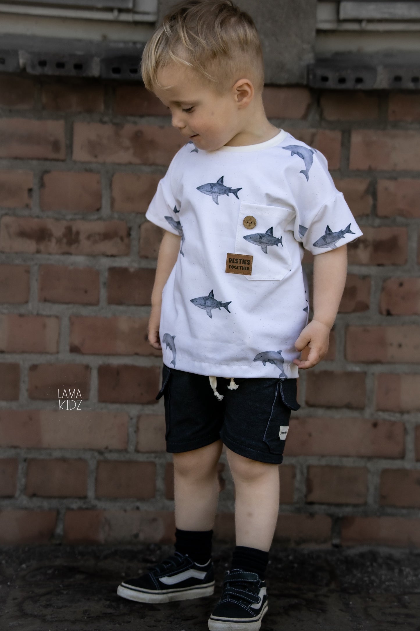 Meerestiere Delfin & Hai  - Jersey