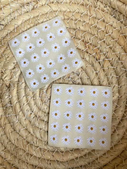 Gänseblümchen allover - Web Label
