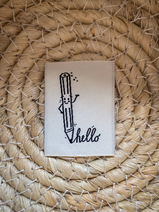 Stift & Hello - Web Label - Schulanfang