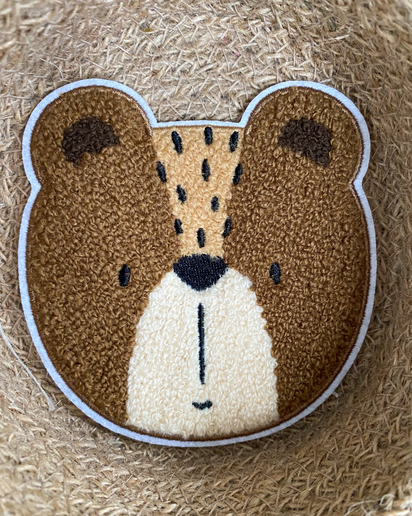 Bär Kopf - Chenille Patch