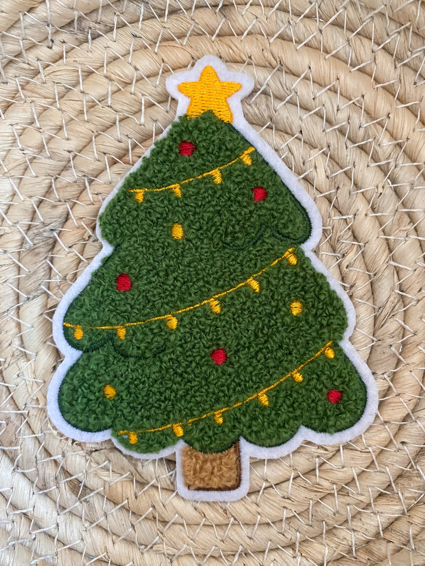 Weihnachtsbaum - Chenille Patch