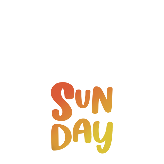 Sun Day - Bügelbild