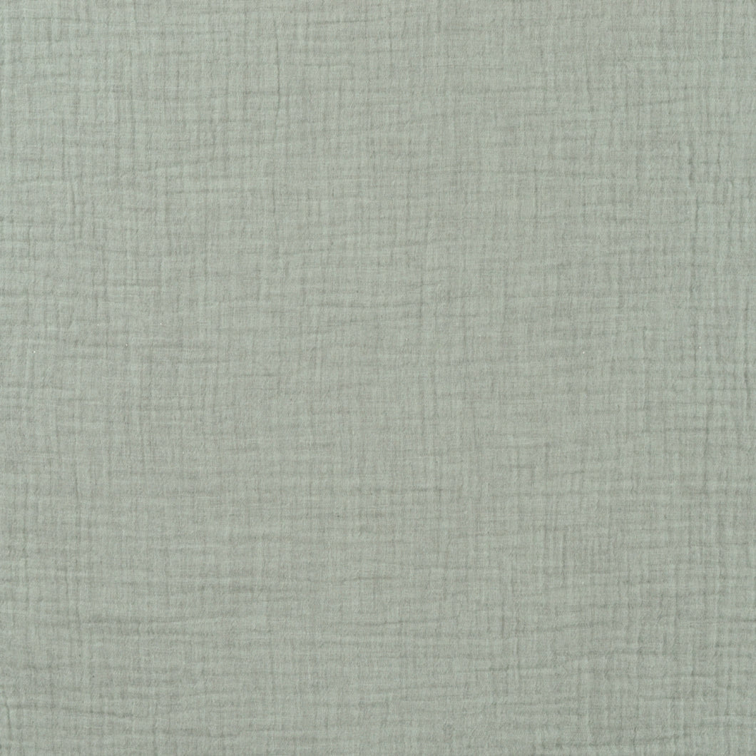Musselin melange dusty mint