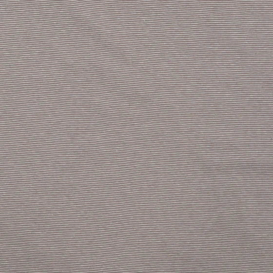 Jersey gestreift 1mm taupe/weiß