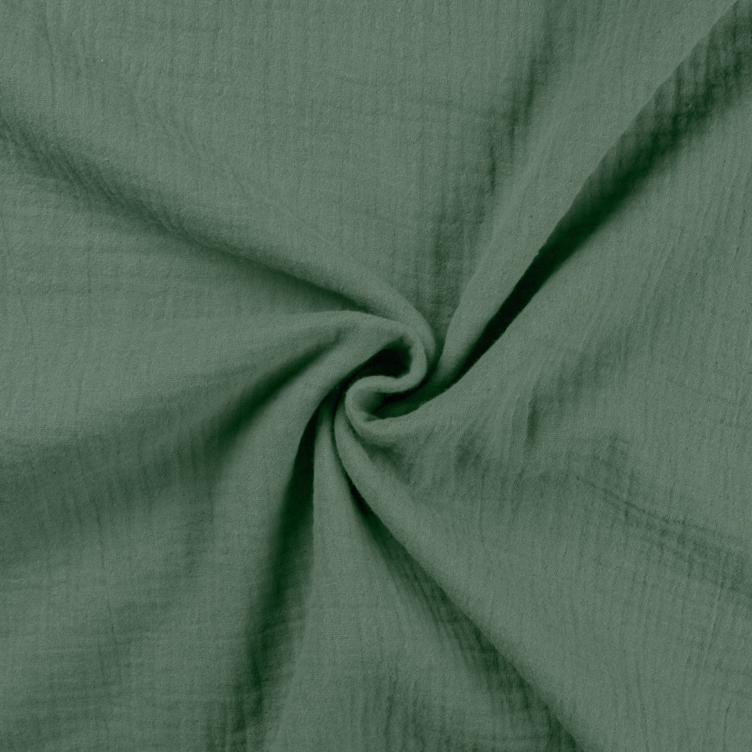 Musselin dusty green