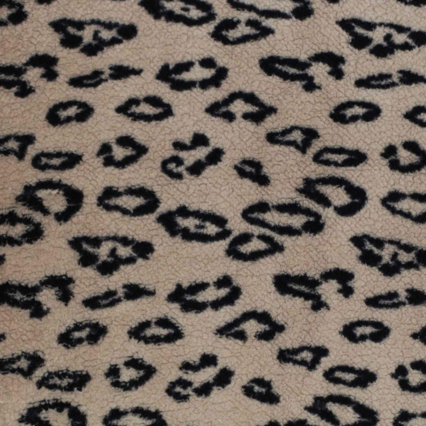 Teddy Leo Muster dunkelbeige