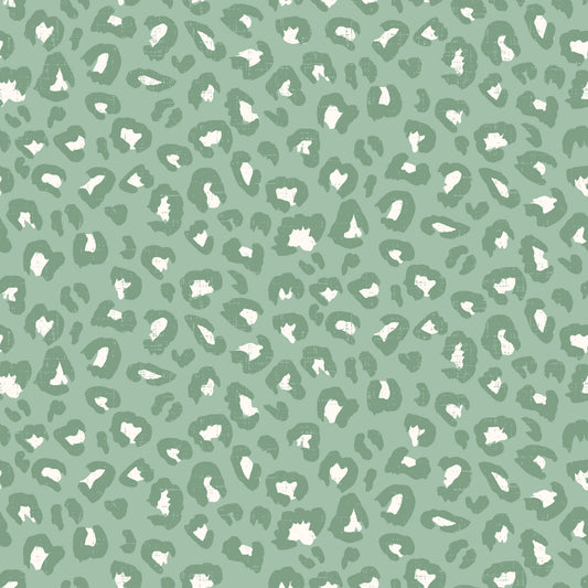 Animal Print mint - Leo - Jersey