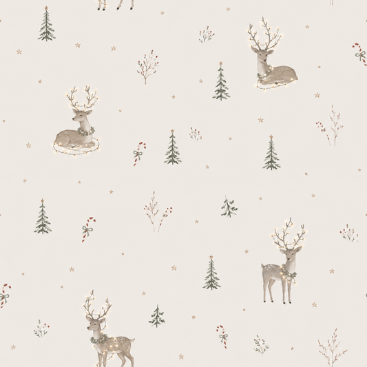 Deer & Lights - Rib Jersey x Atelier DreiFaden. VORBESTELLUNG