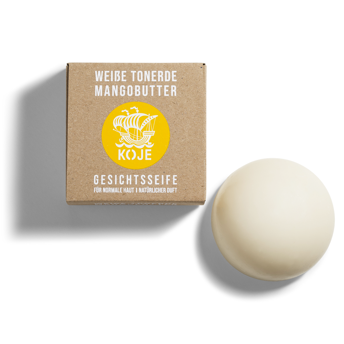 Gesichtsseife - weiße Tonerde/ Mangobutter