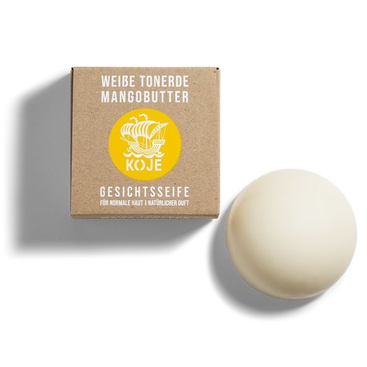 Gesichtsseife - weiße Tonerde/ Mangobutter