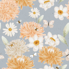 Lade das Bild in den Galerie-Viewer, Sommerblumen - Rib Jersey
