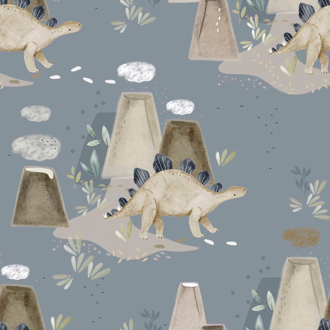 Dino Mountain - Rib Jersey