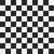 Lade das Bild in den Galerie-Viewer, Denim Schachbrett black/white - FT
