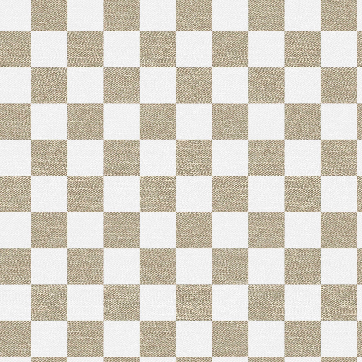 Denim Schachbrett beige/white - FT