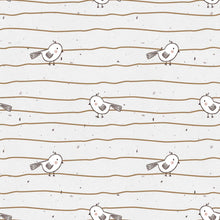 Lade das Bild in den Galerie-Viewer, Birds &amp; Lines - Rib Jersey
